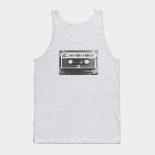 Soundgarden - Soundgarden Old Cassette Pencil Style Tank Top